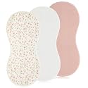 Hahafelt 3 Pcs Baby Changing Pad Liners,Beautiful Style,Pink