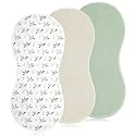 Hahafelt 3 Pcs Baby Changing Pad Liners,Mallard Duck,Flaxen