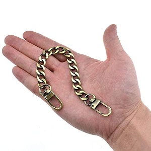 hahiyo bronze metal heavy-duty strap 79 inches gold lobster clasp perfect for shouldercross body purse handbag clutch