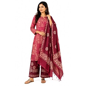 HAIDER ALI AND SONS Womens Cotton Silk