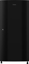 Haier 195 L Direct Cool Single Door 3 Star Refrigerator (Black Brushline, HRD-1953CKS-E)