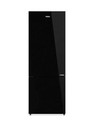 Haier 265 L Frost Free Double Door 2 Star Convertible Refrigerator (Black Glass, HRB-3152PKG-P)