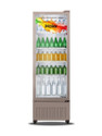 Haier 360 L Single Door Upright Freezer (Grey, HVC-(405GT5) Full-Sized Freezerless Visi Cooler, 5 Star)