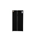 Haier 602 L, 3 Star, 100% Convertible Fridge Space, Inverter, Frost Free Side by Side Refrigerator, (HRS-682KS-2, Steel Black)