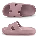 Haifago Cloud Slides for Women Cushion Recovery Pillow Sandals, Memory Foam House Shower Slippers for Woman Comfort Platform Non-Slip