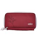 HAIKU Intrepid Wristlet, Clutch Wallet, Zip Around RFID-Blocking Credit Card and ID Holder, Hand Purse