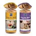 HAIM Combo Organic Brown Rice Cakes With Buckwheat-Amaranth &amp; Quiono Chia | Gluten-Free Snack | Wholegrains | Healthy Snack (Pack of 2)