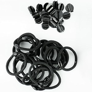 hair band making materials  elastic hair bands lock connectors amp mdf round base discs  diy hair accessories amp complete making kit multiple options available 20 hair band amp connector only
