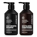 Hair Growth Shampoo and Conditioner Set for Women and Men, Biotin &amp; Rosemary Shampoo and Conditioner for Thinning Hair and Hair Loss (600ml, Shampoo &amp; Conditioner)