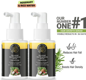 the hair plant co advanced hair growth serum and hair regenerate serum concentrate for women  men