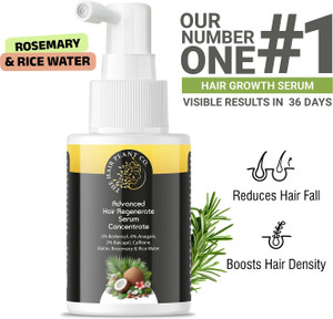 the hair plant co advanced hair growth serum and hair regenerate serum concentrate for women  men 30 ml