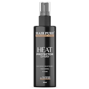 hair pure heat protector spray  hair styling spray for women amp men  heat protection spray for upto 230 c  less breakage  frizz free amp damage control  heat protection spray 100ml