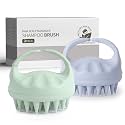 SNDYI Scalp Massager Shampoo Brush, Soft Silicone Scalp Exfoliator Brush for Dandruff, Wet &amp; Dry Hair Massager for Women &amp; Men