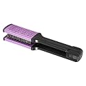 V Shaped Hair Straightening Brush with Soft Bristles for Hair