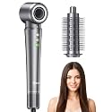 2-in-1 Hair Dryer Brush, Ionic Blow Dryer Brush for Fast Drying &amp; Styling, Hot Air Brush for Smooth, Frizz-Free &amp; Volumizing Hair, Lightweight Easy-to-Use for Daily Styling