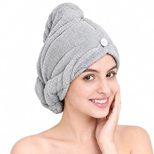 Hair Towel Wrap for Women-Quick Drying Microfiber