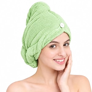 Hair Towel Wrap for Women-Quick Drying Microfiber