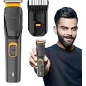 Hair Trimmer for Men Professional | Beard, Body Hair Cutting Machine for Man | Mini Trimmer Type - C Fast Charging | 90 Min Run Time | Adjustable Length | Men's Beard Finishing