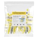 haisstronica 50PCS Solder Seal Wire Connectors, AWG 12-10 Yellow Sleeves