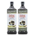 Hakim Suleman's Kalonji Vinegar – 100% Natural & Pure with Goodness of Black Seed (Nigella Sativa) Herbal Health Tonic - 900 ml Each (Pack of 2)
