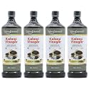 Hakim Suleman's Kalonji Vinegar – 100% Natural & Pure with Goodness of Black Seed (Nigella Sativa) Herbal Health Tonic - 900 ml Each (Pack of 4)