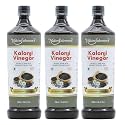 Hakim Suleman's Kalonji Vinegar – 100% Natural & Pure with Goodness of Black Seed (Nigella Sativa) Herbal Health Tonic - 900 ml Each (Pack of 3)