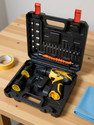 Hakimi CORDLESS DRILL MACHINE KIT x2-12V Battery Operated Kit 2 Speed and 25pc Accessories Cordless Drill