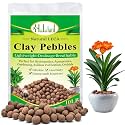 Halatool 10LB Leca Clay Pebbles for Plants, 4-16mm Hydro Balls for Drainage