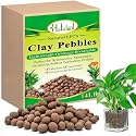 Halatool 14LB Leca Balls for Indoor Plants, 4-16mm Hydro Balls for Drainage