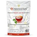 Haleness Care Herbal Green Tea for Weight Management with FREE Diet Plan, Ginger Lemon Flavour with Tulsi, Cinnamon, Cardamom, Mulethi, Lemongrass &amp; Rose Petals, 20 Cups, Pack of 1