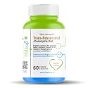 Haleup Trans Resveratrol, 500 mg || 60 capsules II Enriched with Coenzyme Q10 || Healthy Heart|| Brain|| Immunity