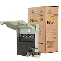 Halex 60 AMP Metallic AC Non-Fused Disconnect with Pull-Out Switch, 1-Pack