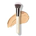 Haleys Kabuki Foundation Brush, Soft Bristles, Seamless Blending, Vegan