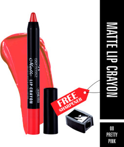 half n half mte lip long stay waterproof  smudge proof pretty pink 35 g