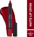 Half N Half Matte Lip Velvet Soft|Long Lasting|Non-Transfer|24h Super Stay (LS-19-16 Scarlet Red, 3.5 g)