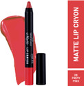 Half N Half Matte Lip Crayon Velvet Soft|Long Lasting|Non-Transfer|24h Super Stay (LS-19-08 PRETTY PINK, 3.5 g)