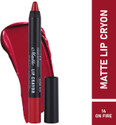 Half N Half Matte Lip Crayon Velvet Soft|Long Lasting|Non-Transfer|24h Super Stay
