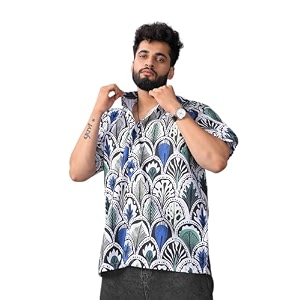 Half Sleeve Relaxed Fit Mens Casual Shirt