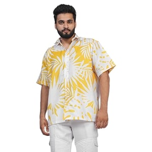 Half Sleeve Relaxed Fit Mens Casual Shirt