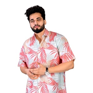 Half Sleeve Relaxed Fit Mens Casual Shirt