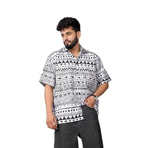 Half Sleeve Relaxed Fit Mens Casual Shirt