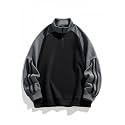 Half Ziper Self Design Sweatshirt for MenDC-HZS-P