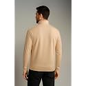 Half Zipper Solid Sweatshirt for Men