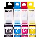 Haline GI-790 Premium Ink Black 135ml Cyan, Yellow, Magenta 70ml Ink Bottle for Canon PIXMA G1000, G1010, G1100, G2000, G2002, G2010, G2012, G3000, G3010, G3012, G4000 Printers (1 Set)
