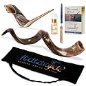 HalleluYAH Yemenite kudu Shofar From Israel Plus Free Bonus Ram Horn