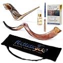 HalleluYAH Yemenite kudu Shofar From Israel Plus Free Bonus Ram Horn