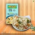 HALLIMANE Khara Bath Mix 200g - Ready To Eat Food Products - Made With Pure Ghee - No Preservatives - 100% Vegan | 5 Minute Instant Mix &amp; Easy Cook Breakfast Mix | Pack of 1