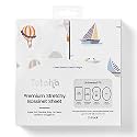 TotAha Premium Stretchy Bassinet Cradle Sheets 2-Pack