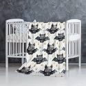 Bat Blanket Halloween Blanket for Boys Girls Gothic Stuff,40x30in