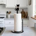 Halloween Cat Paper Towel Holder Countertop for Kitchen